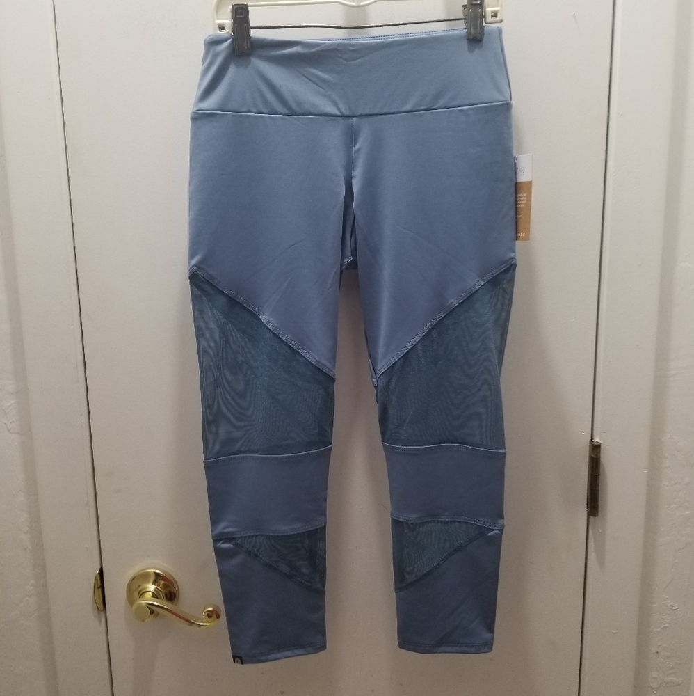 Onzie Leggings Yoga Exercise Blue Brand New